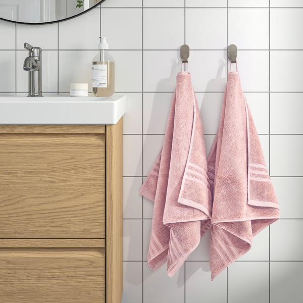 BROKGLIM hand towel, pink, 50x100 cm