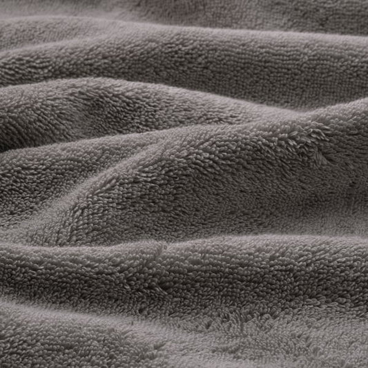 BROKGLIM bath sheet, grey, 100x150 cm