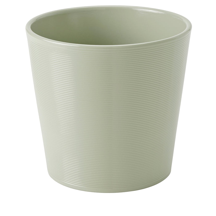BROKSPIREA plant pot, light green, 19 cm