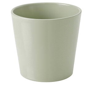 BROKSPIREA plant pot, light green, 19 cm