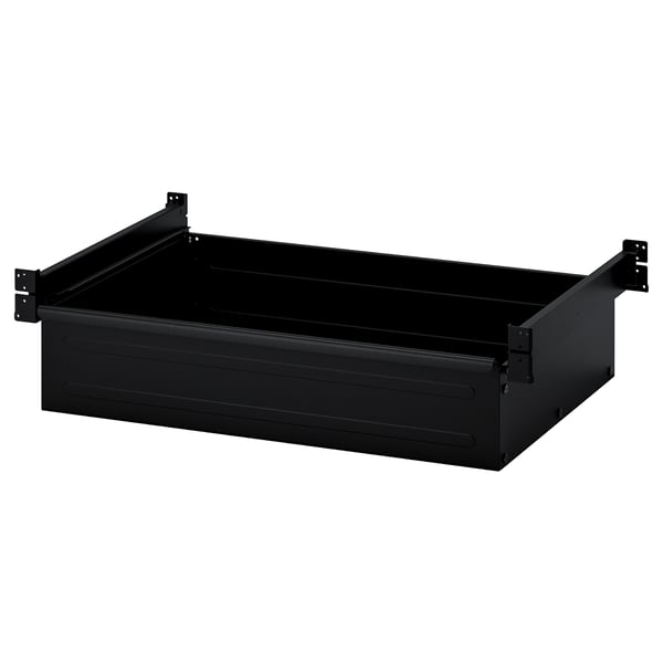 BROR drawer, black, 84x54 cm