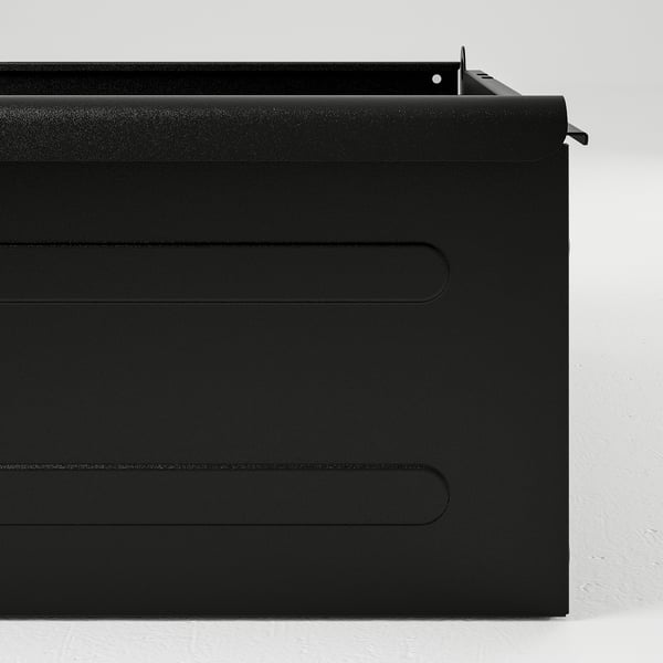 BROR drawer, black, 84x39 cm