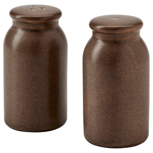 BRUGDHAJ salt/pepper shaker, set of 2, brown, 9 cm