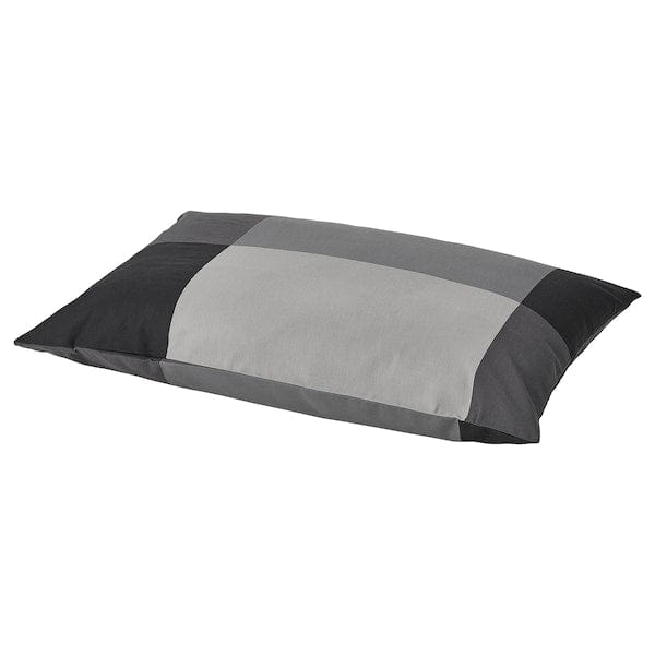 Ikea BRUNKRISSLA - Pillowcase, black, 50x80 cm