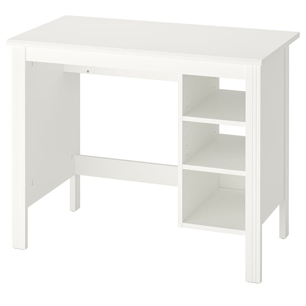 BRUSALI desk, white, 90x52 cm