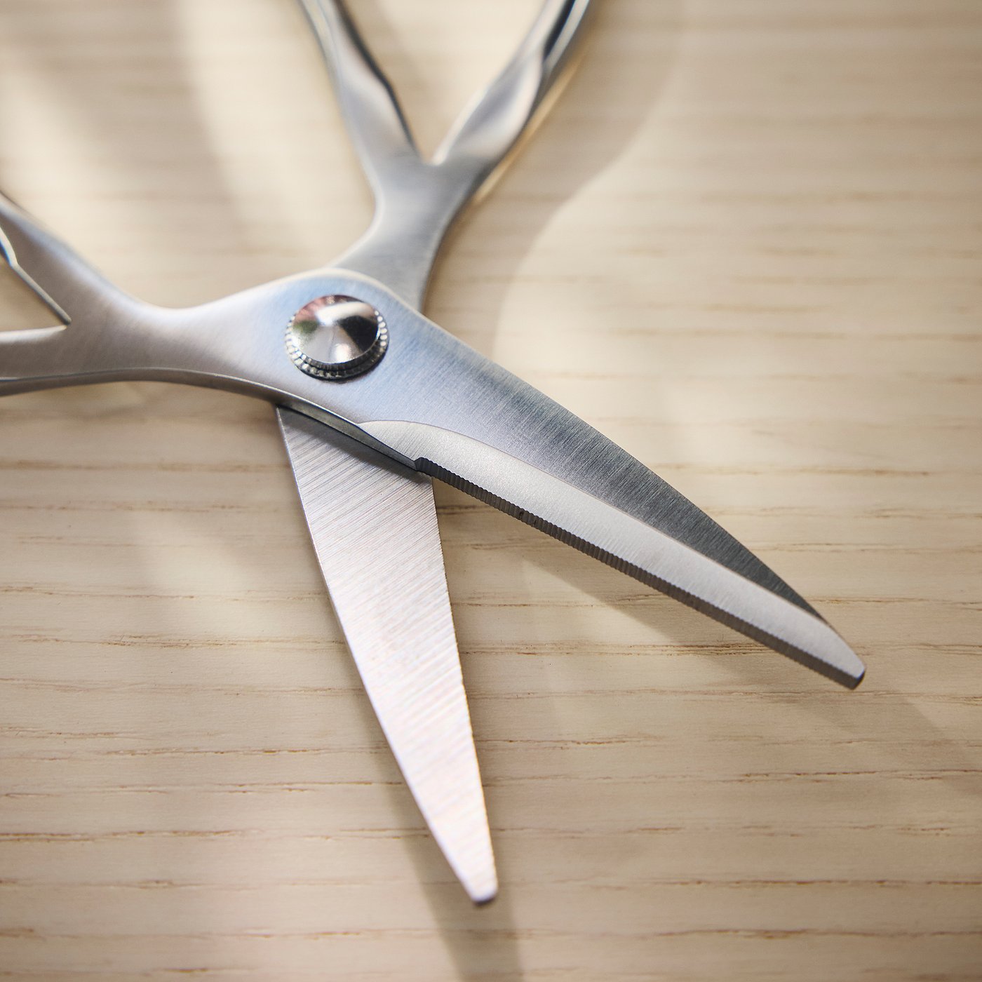 BRYTBÖNA scissors, stainless steel, 16 cm