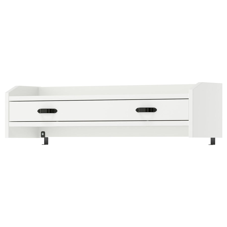 BRYTNING add-on unit, white, 73x19x18 cm