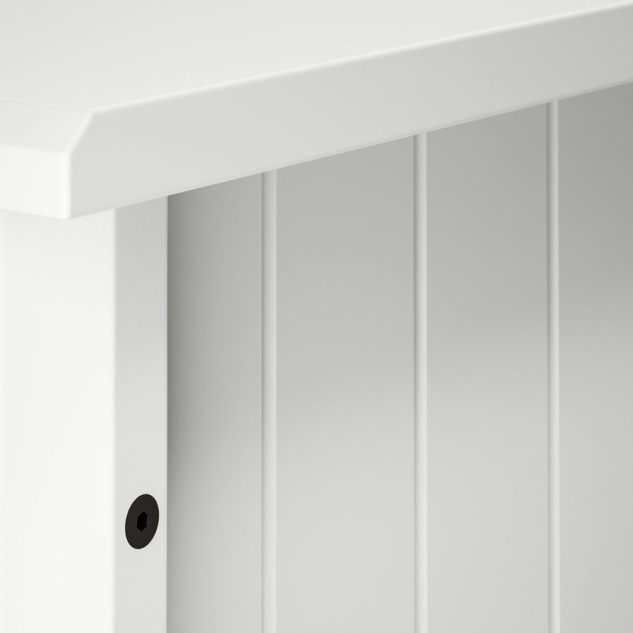 BRYTNING desk, white, 110x53x75 cm