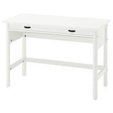 BRYTNING desk, white, 110x53x75 cm