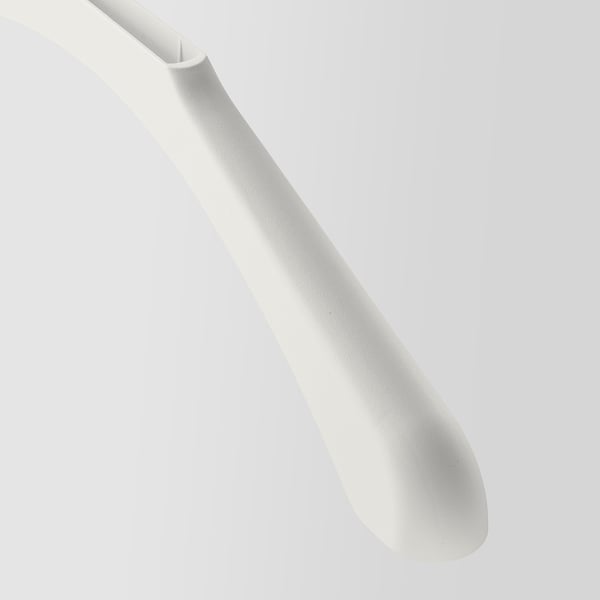 BUMERANG shoulder shaper for hanger, white