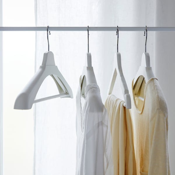 Ikea BUMERANG - Shoulder shaper for hanger, white