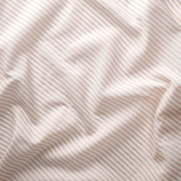 Ikea BYMOTT Curtains, 1 pair - white/beige striped 120x300 cm , 120x300 cm