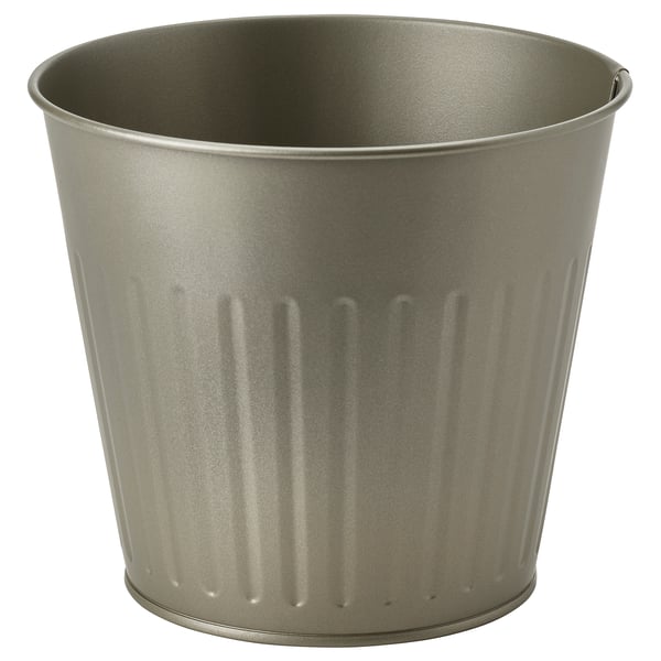 CITRONMELISS plant pot, in/outdoor/grey, 15 cm
