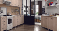 UNDER-SINK 120 REVERS. 3 DOORS (WITHOUT SINK) 120X50XH85 ELM
