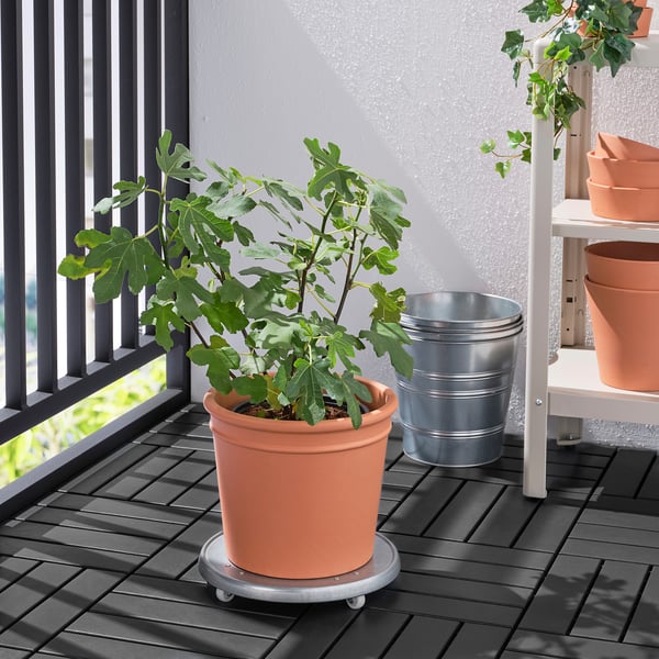 CURRYBLAD plant pot, outdoor terracotta, 26 cm