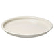 DAGGASTER plate, dotted/light beige, 26 cm