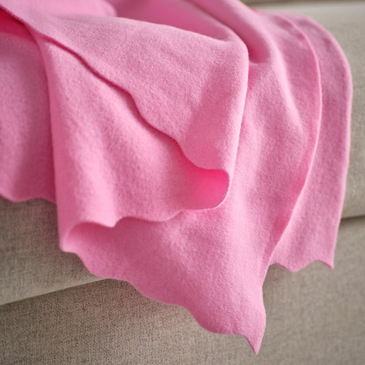 DAGGKÅPOR throw, pink, 130x170 cm