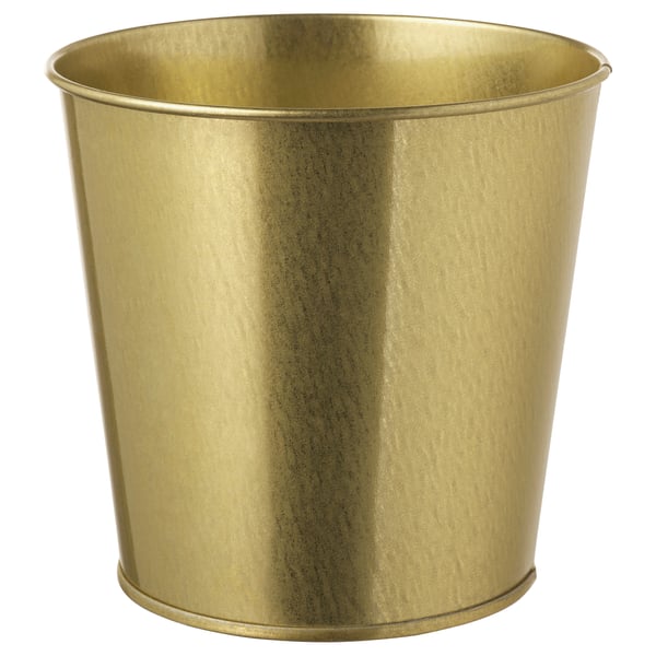 DAIDAI plant pot, brass-colour, 12 cm