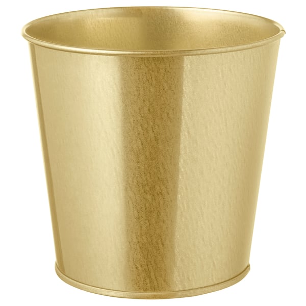 DAIDAI plant pot, brass-colour, 12 cm