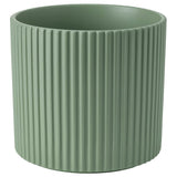 DAKSJUS plant pot, light green, 15 cm