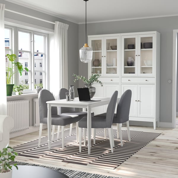 DANDERYD dining table, white, 130x80 cm