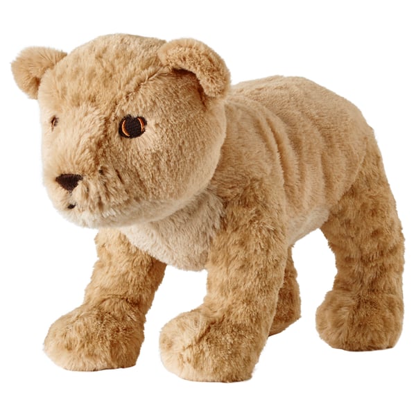 DJUNGELSKOG soft toy, lion cub