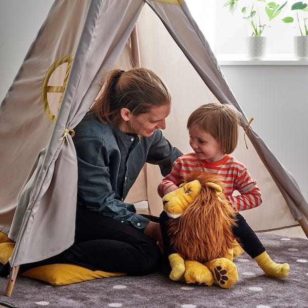 Ikea DJUNGELSKOG - Soft toy, lion