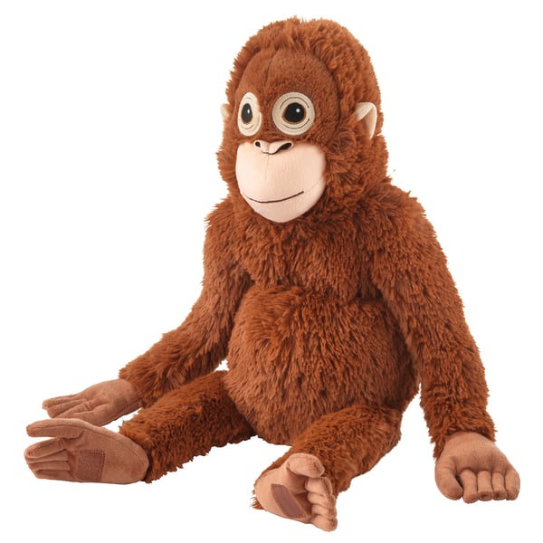 DJUNGELSKOG soft toy, orangutan
