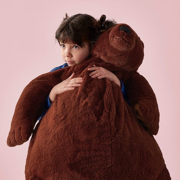 Ikea DJUNGELSKOG - Soft toy, brown bear
