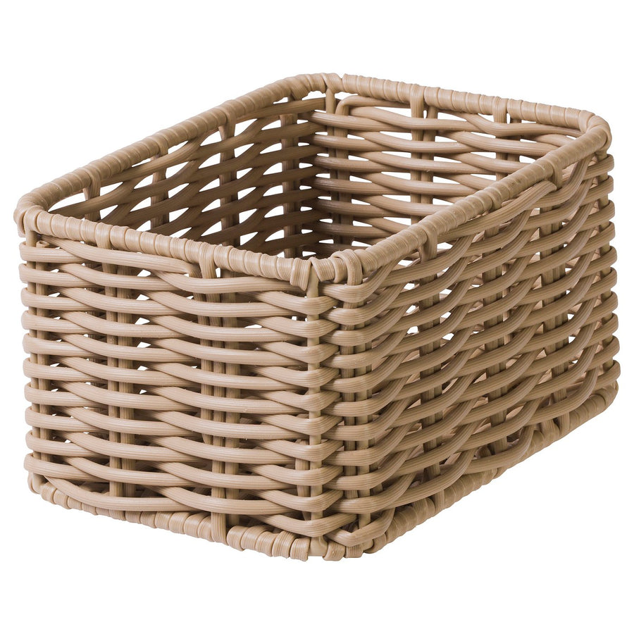 DJURTRÄNARE basket, grey-beige, 12x17x9 cm