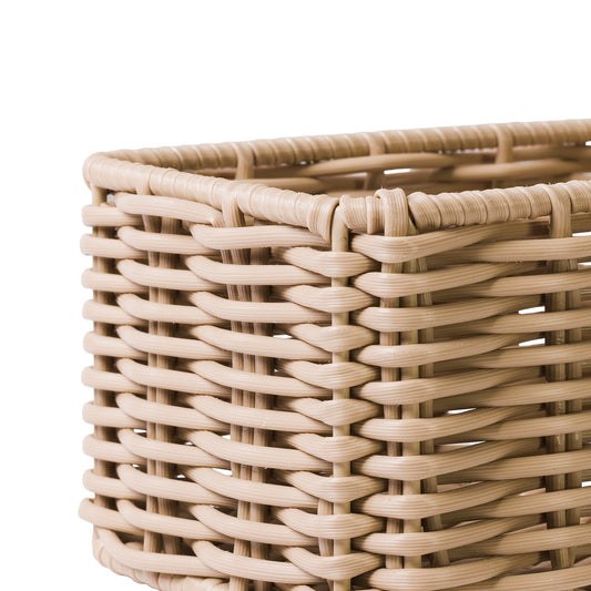 DJURTRÄNARE basket, grey-beige, 12x17x9 cm
