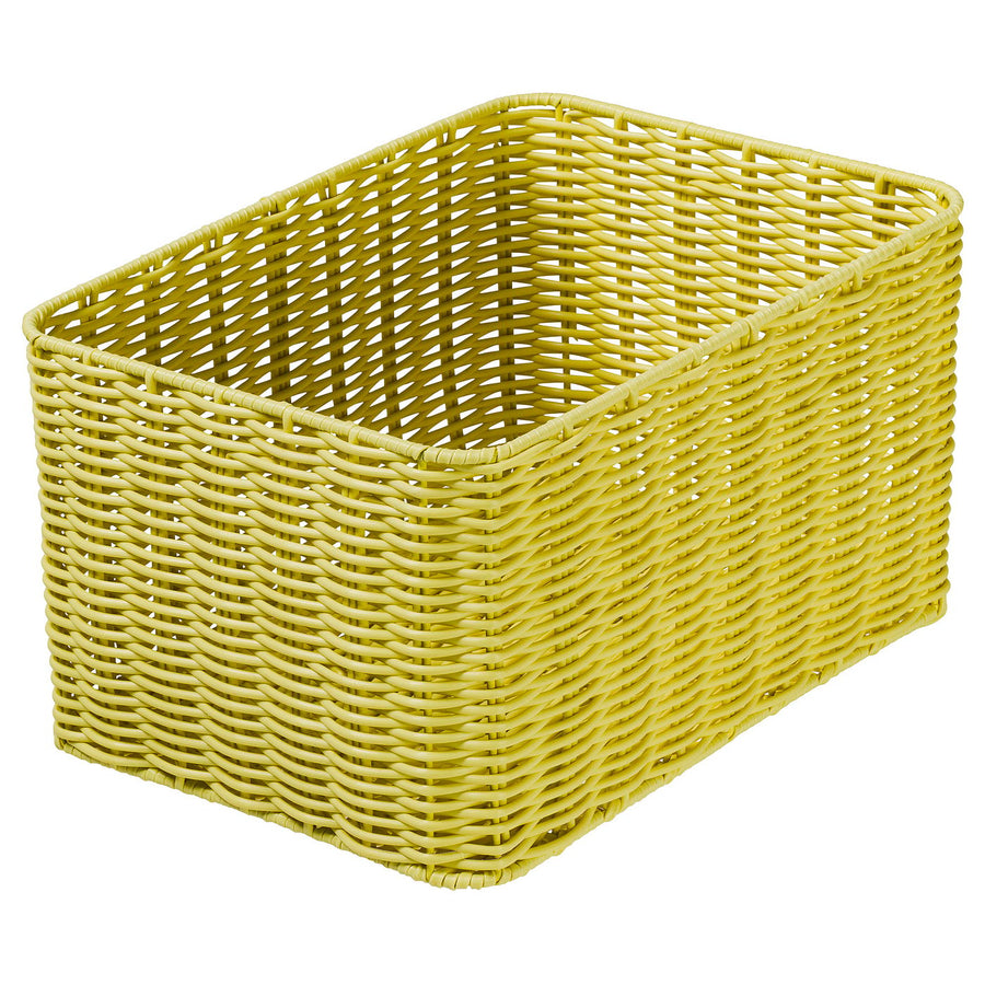 DJURTRÄNARE basket, light yellow, 25x35x19 cm