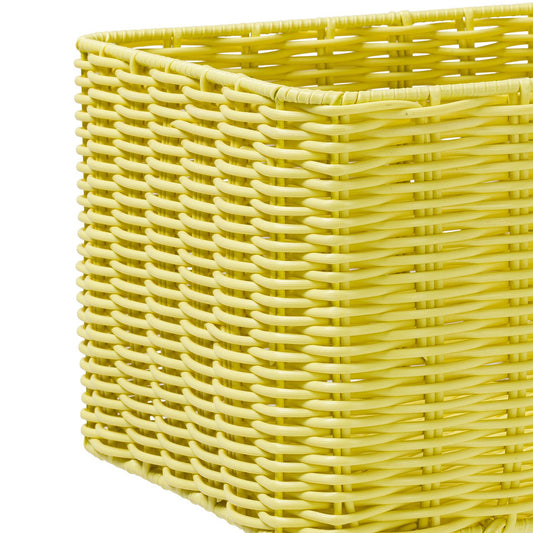 DJURTRÄNARE basket, light yellow, 25x35x19 cm