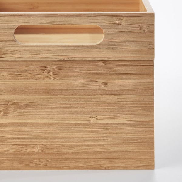 Ikea DRAGAN - Box, set of 3, bamboo, 23x17x14 cm