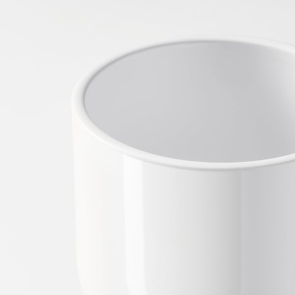 DRÖMSK plant pot, white, 9 cm