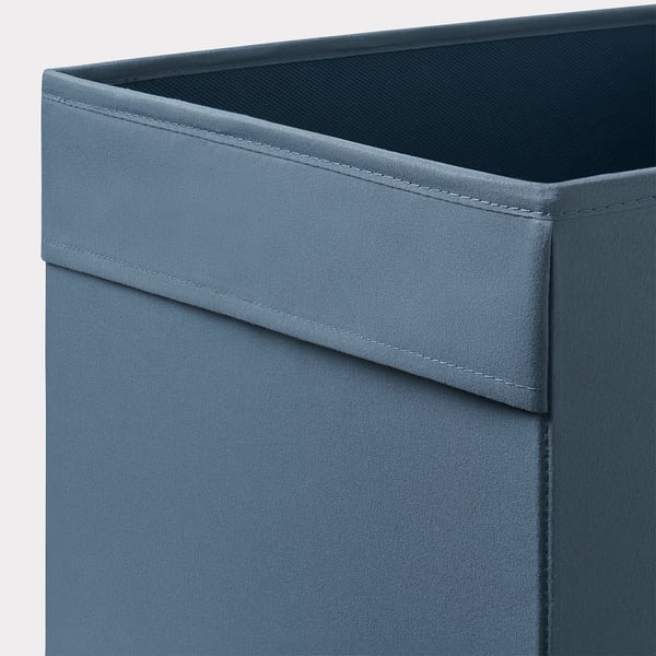 DRÖNA box, blue, 33x38x33 cm