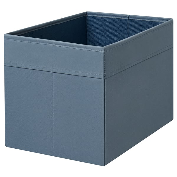DRÖNA box, blue, 25x35x25 cm