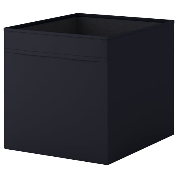 DRÖNA box, black, 33x38x33 cm