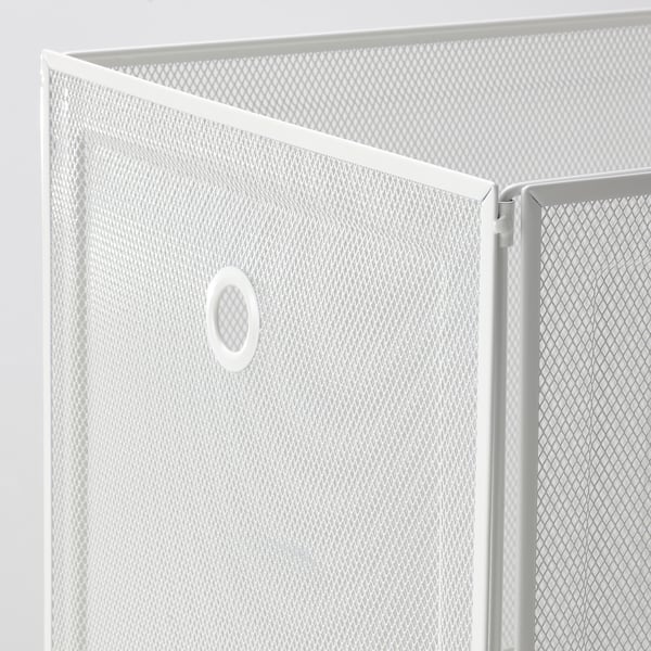 DRÖNJÖNS storage box, white, 33x37x33 cm