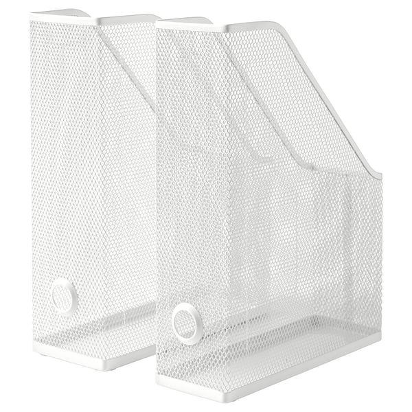 DRÖNJÖNS magazine file, white, 2 pack
