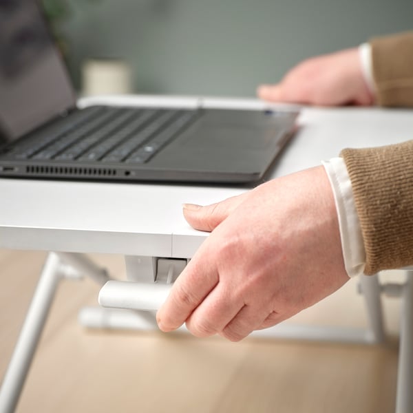 DUBBLA laptop stand, white, 60x40 cm
