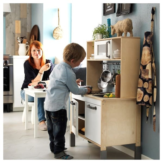 Ikea DUKTIG - Play kitchen, birch, 72x40x109 cm