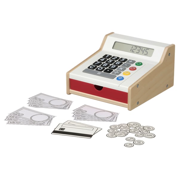 DUKTIG toy cash register, 19x18 cm