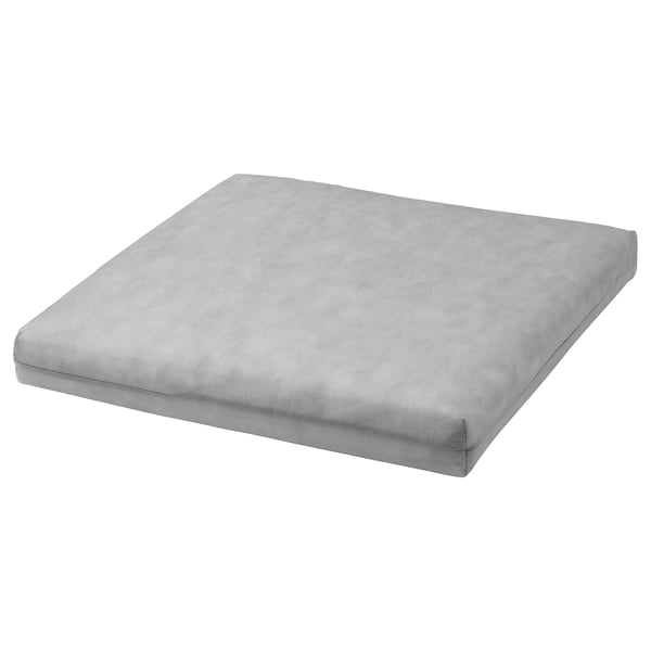 DUVHOLMEN inner cushion for chair cushion, outdoor grey, 44x44 cm