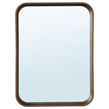 DVÄRGSYREN mirror, walnut veneer, 28x37 cm