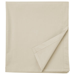 DVALA flat sheet, beige, 150x260 cm