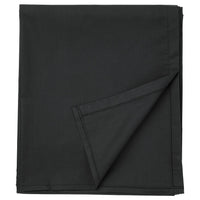 DVALA flat sheet, black, 150x260 cm