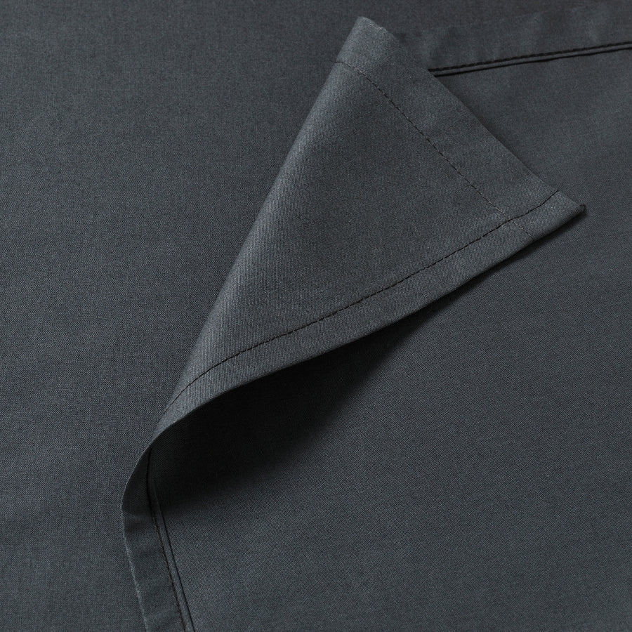 DVALA flat sheet, black, 240x260 cm