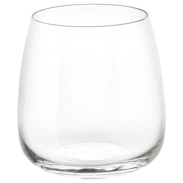 DYRGRIP glass, clear glass, 36 cl