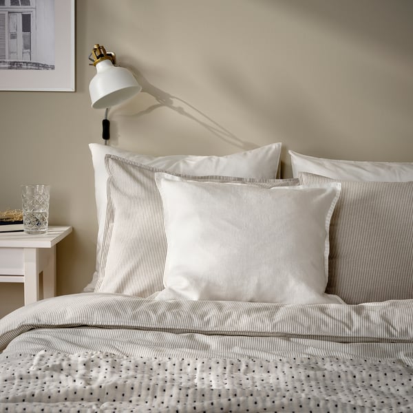 DYTÅG cushion cover, white, 65x65 cm